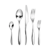 Wholesale of five-piece 304 stainless steel tableware sets for high-end and light luxury hotel Western restaurants, including steak, knife, fork and spoon tableware sets Item Picture